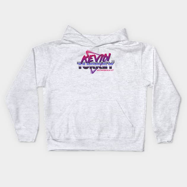 Super Retro Awesome 80s - Kevin the Turkey Kids Hoodie by Nonstop Shirts